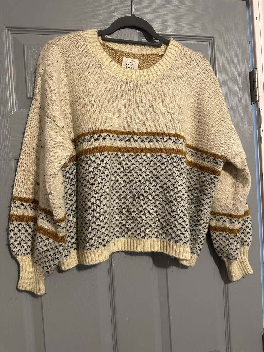 Billabong Fair Isle Knit Sweater